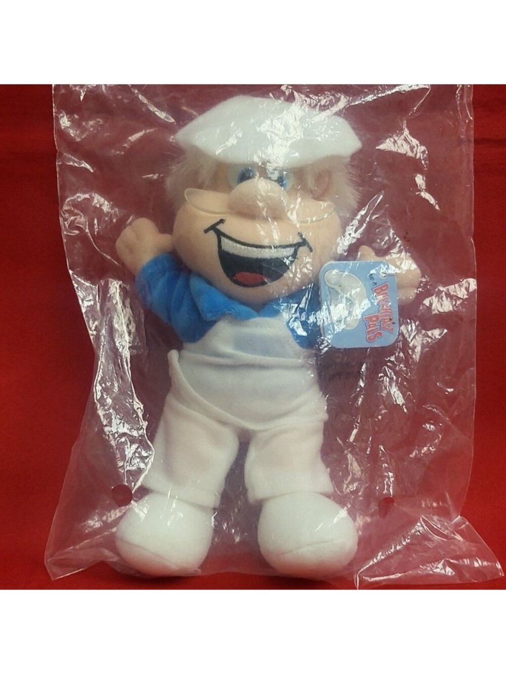 Vintage 1998 General Mills Breakfast Pals Wendell The Baker Plush Doll